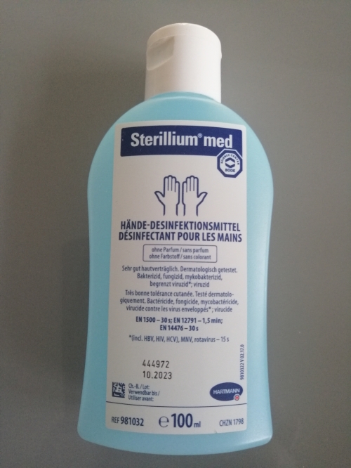 Dezinfekčný roztok na ruky Sterillium 100ml